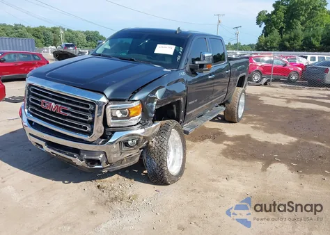2017 GMC Sierra 2500Hd Slt from USA, damaged, VIN 1GT12TEG4HF181067